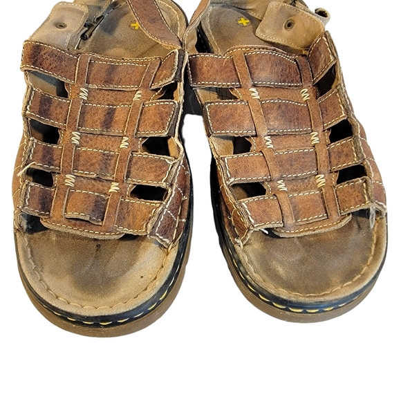 Dr. Martens Vintage 90's Vibes Fishermans Leather Open Toe Sandals 11 US - Picture 12 of 12